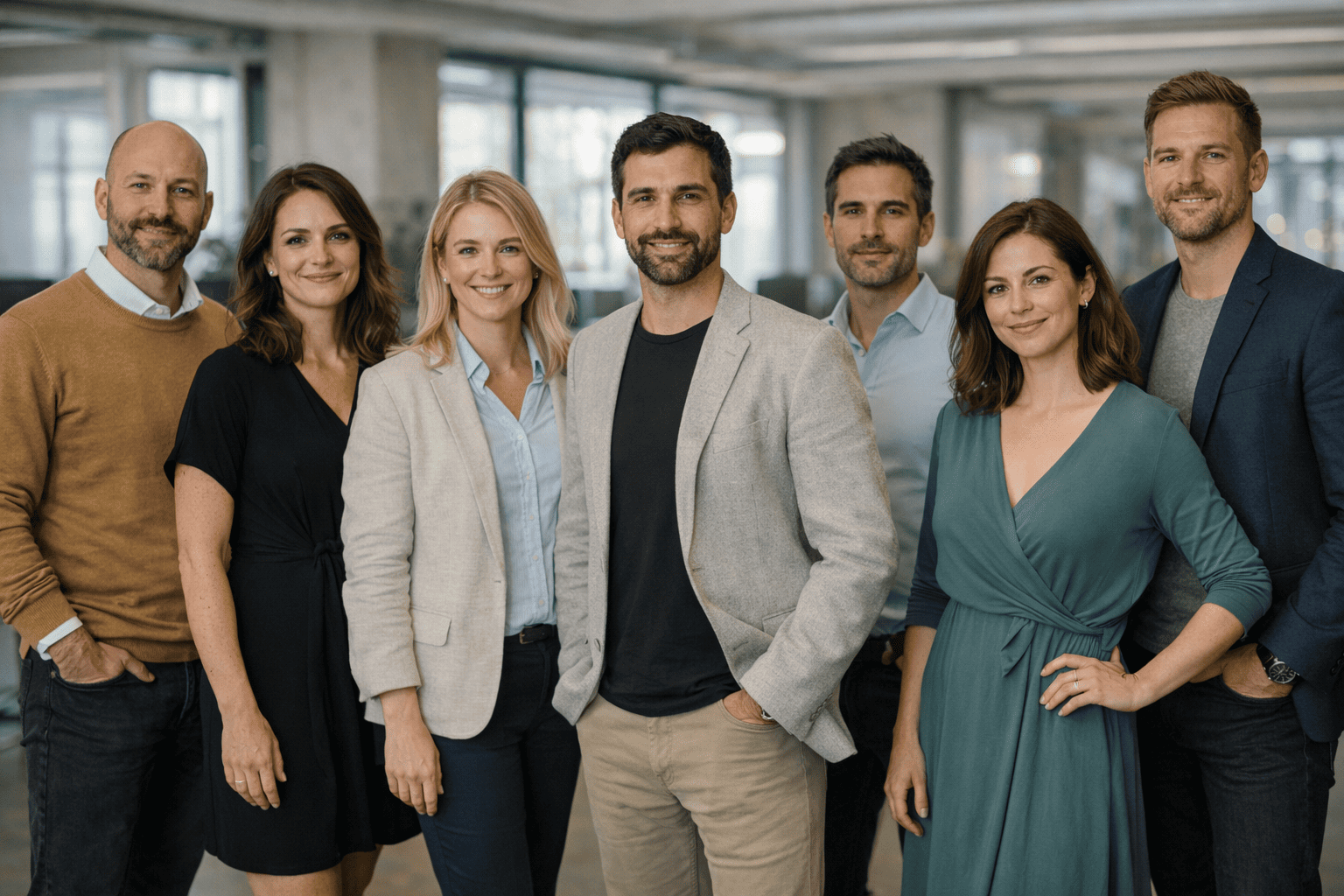 Team working on AI trading platform — Leal Lucrivado